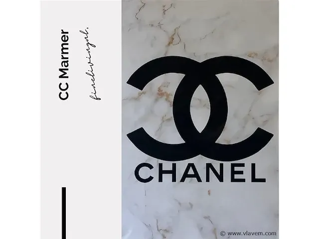 Cc marmer 40x60 cm - canvas wanddecoratie - afbeelding 2 van  2