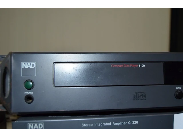 Cd speler nad 5100, versterker nad c320 - afbeelding 3 van  7