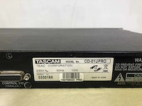 Cd-speler tascam cd-01u pro (19"/1ru) - afbeelding 3 van  3