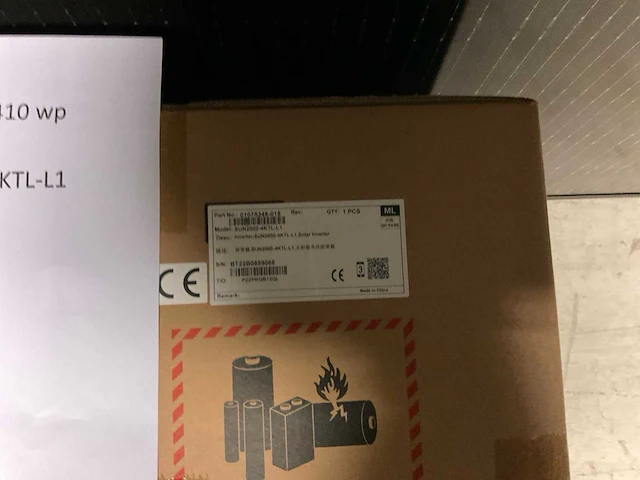 Cecep 410 huawei - 4.0 ktl-l1 hybrid - solar panel sets (10x) - afbeelding 4 van  4