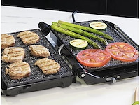 Cecotec - rock 'n grill 750 full open - afbeelding 2 van  5