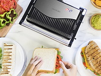Cecotec - rock 'n grill 750 full open - afbeelding 4 van  5