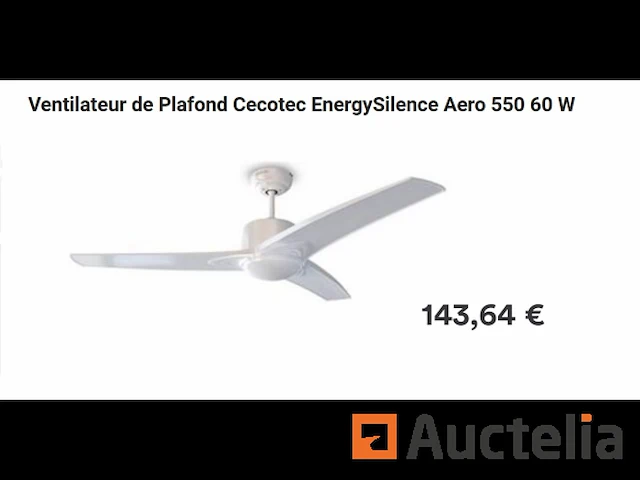 Cecotec energysilence aero 550 ventilator - afbeelding 1 van  2