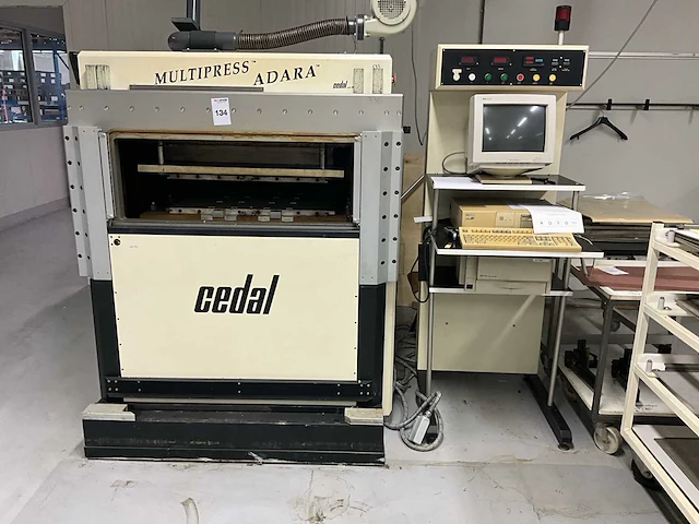 Cedal multipress adara printplaat laminaat pers - afbeelding 1 van  6