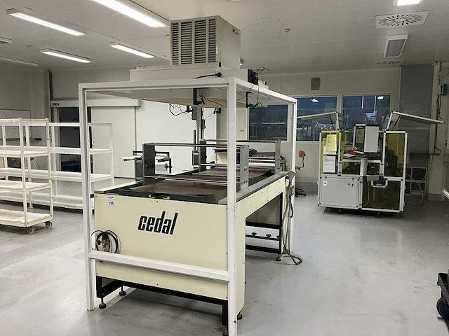 Cedal printplaat lamineermachine met ionisator - afbeelding 3 van  10