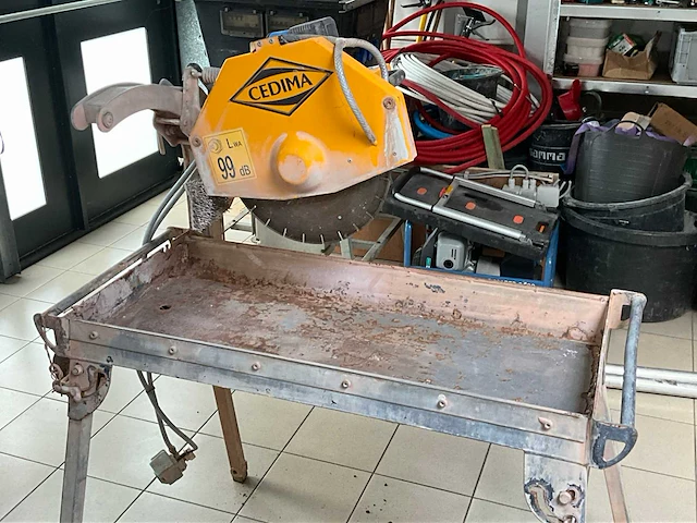 Cedima cts57g steenzaagmachine - afbeelding 1 van  15