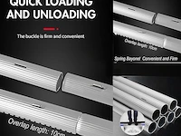 Ceiever raamreiniger met telescopische steel - afbeelding 3 van  7