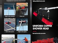 Ceiever raamreiniger met telescopische steel - afbeelding 6 van  7