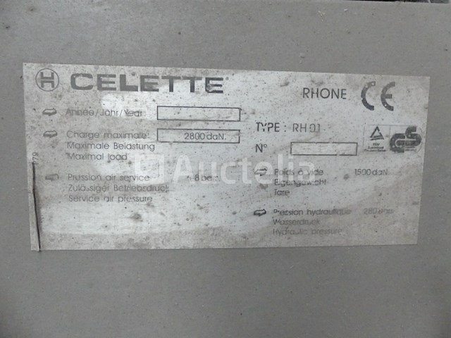 Celette rhône 2800 body marmer - afbeelding 3 van  11