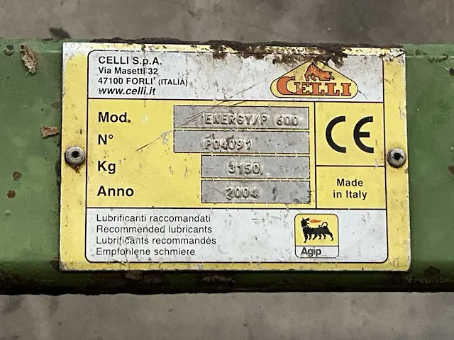 Celli enegery p/600 - 2004 - afbeelding 13 van  13