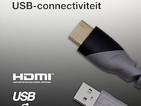 Cello - c2420sde 24" - hd ready - led tv met geïntegreerde dvbt2 s2 triple tuner - afbeelding 4 van  5