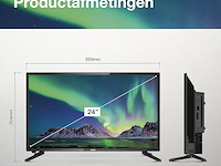 Cello - c2420sde 24" - hd ready - led tv met geïntegreerde dvbt2 s2 triple tuner - afbeelding 3 van  5