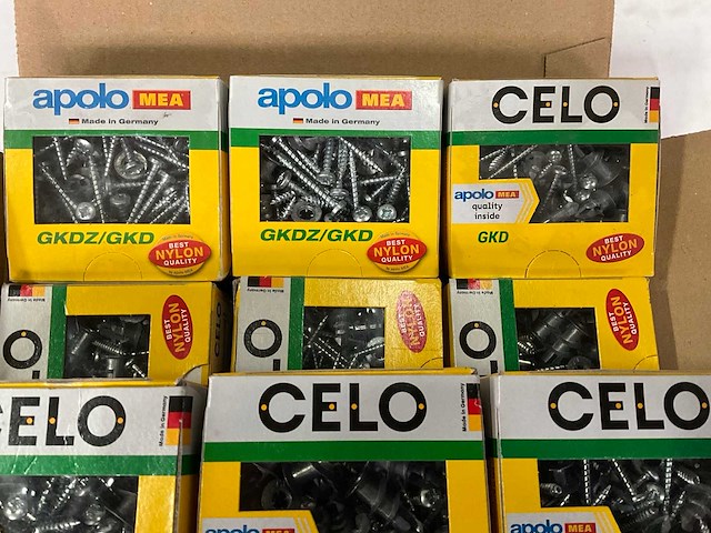 Celo gkdz pz gipsplaatpluggen metaal met schroef 50 stuks (27x) - afbeelding 3 van  3