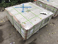 Cemento light uniceramica naturale zwembad hoekstukken met overhangende boord ca. 48lm - afbeelding 3 van  4