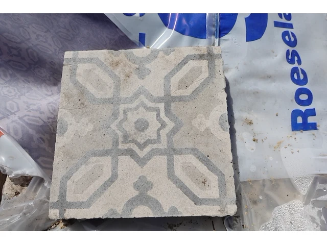 Cementtegels 20x20 - afbeelding 1 van  6