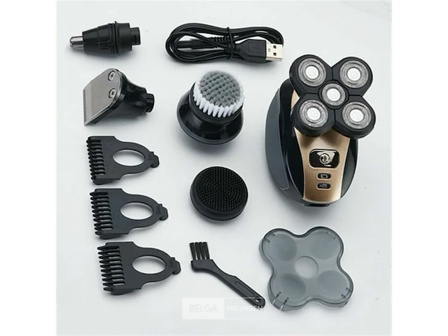 Cenocco beauty 5 in 1 precisietrimmer, gezichtsreiniger en verzorgingsset - afbeelding 2 van  4