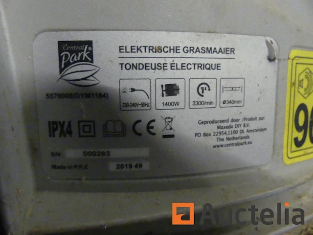 Central park grasmaaier - afbeelding 8 van  8