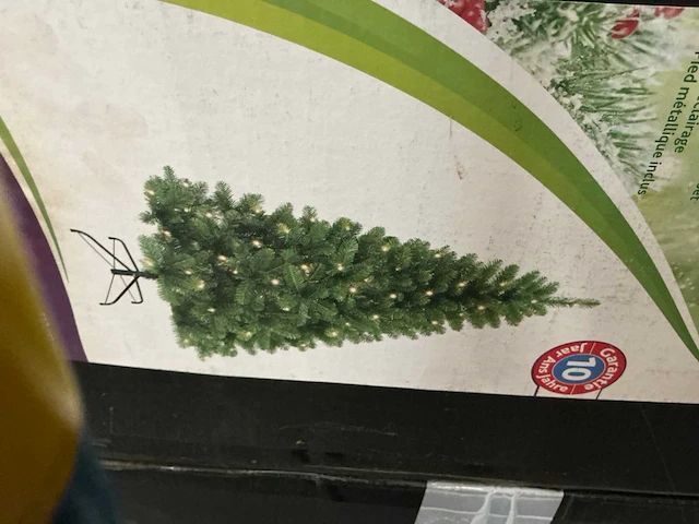 Central park sterling green led kerstboom (3x) - afbeelding 3 van  3