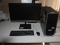 Centrale eenheid cooler master, muis hp, monitor samsung (64,66) - afbeelding 1 van  5
