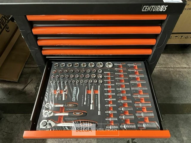 Centurius 7 drawers cabinet - afbeelding 16 van  18
