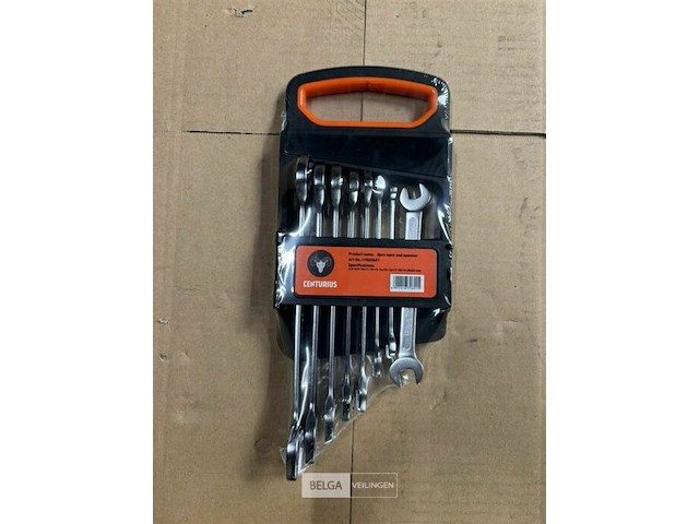 Centurius 8 pcs open end spanner 6-22mm - afbeelding 1 van  3