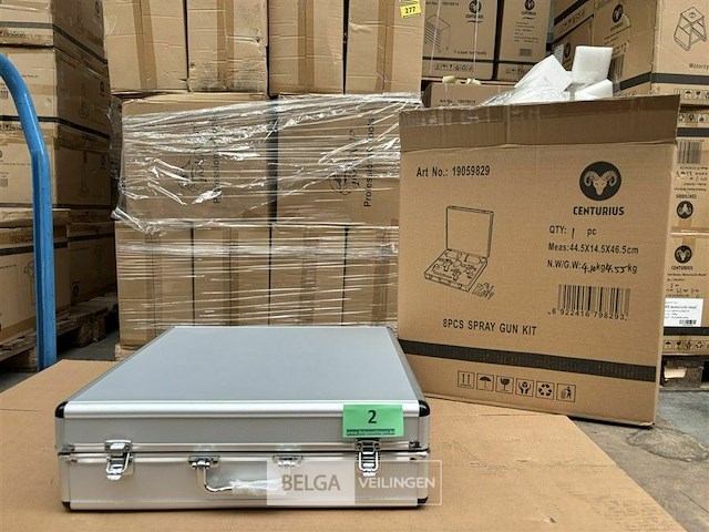 Centurius 8 pcs spray gun kit - afbeelding 1 van  4