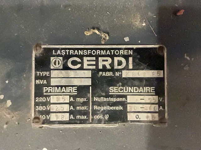Cerdi 200rt lasapparaat - afbeelding 3 van  4