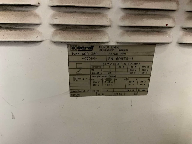Cerdi aob 350 laspost - afbeelding 8 van  8