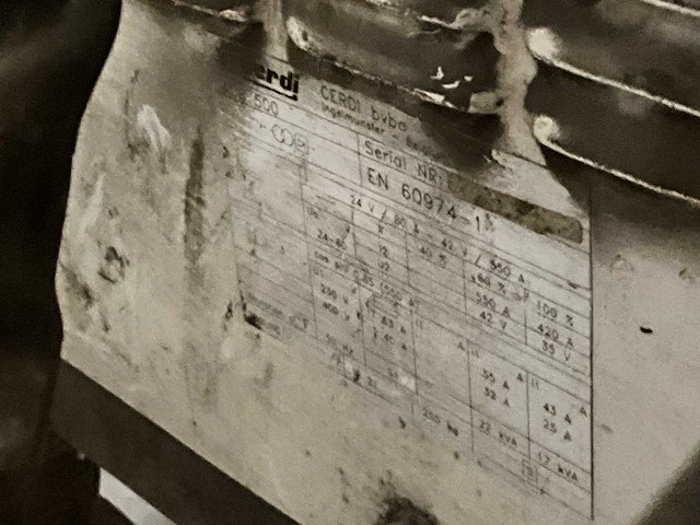 Cerdi halfautomaat laspost - afbeelding 6 van  7