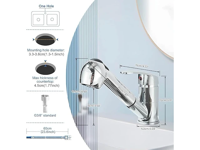 Cesinkin keuken kraan - afbeelding 2 van  3