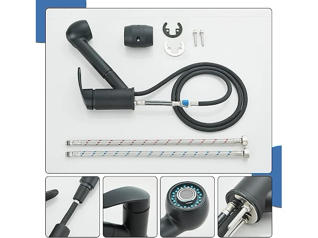 Cesinkin kraan keuken uittrekbaar - afbeelding 4 van  4