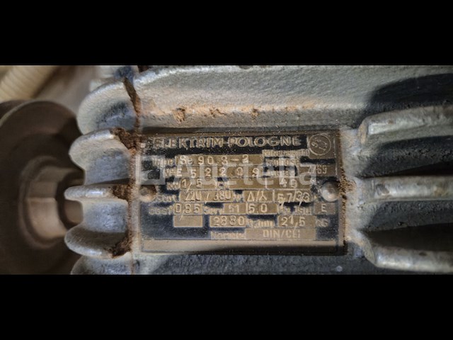 Ch debelder lontboormachine – oude, gemotoriseerde, robuuste machine - afbeelding 8 van  8