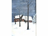 Ch. tytgat - hoeves in de sneeuw - gouache - afbeelding 4 van  9