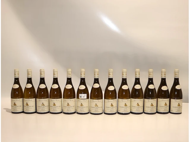 Chablis grand cru vaudésir jf bordet 2008 (x13) - afbeelding 1 van  8