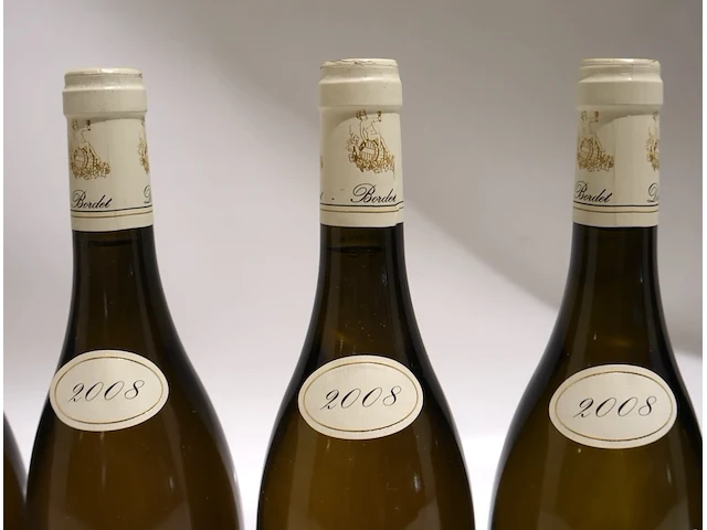 Chablis grand cru vaudésir jf bordet 2008 (x13) - afbeelding 6 van  8