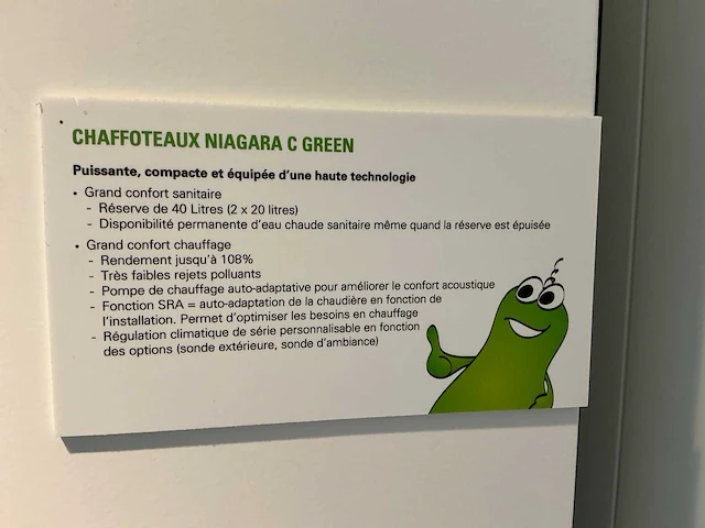 Chaffoteaux niagara c green 35 combi condensatie ketel - afbeelding 7 van  7