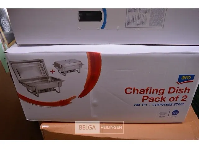 Chafing dish pack of 2 - afbeelding 1 van  4