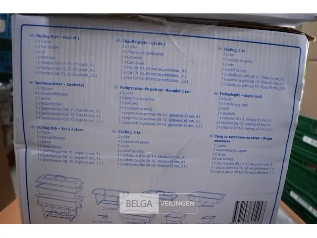 Chafing dish pack of 2 - afbeelding 5 van  5