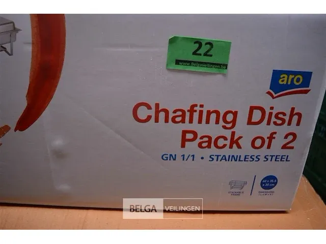 Chafing dish pack of 2 - afbeelding 4 van  5
