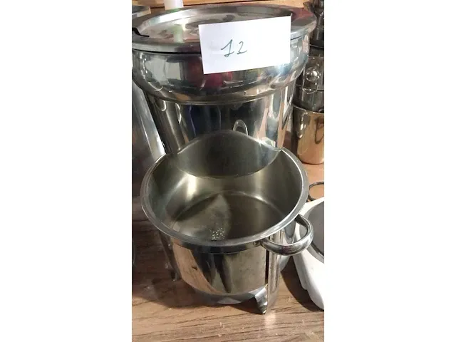 Chafing dish - afbeelding 2 van  3