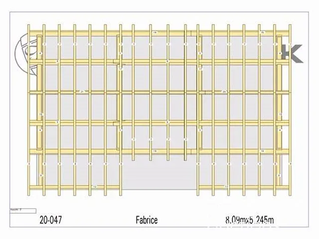 Chalet amerikaanse eik 8x6 - afbeelding 2 van  28
