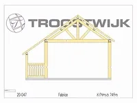 Chalet fijnspar 8x6 - afbeelding 20 van  21