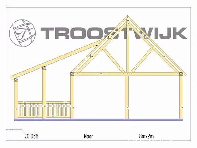 Chalet fijnspar 8x9 (72 m²) - afbeelding 23 van  26