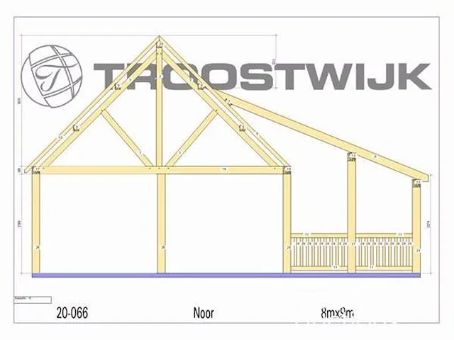 Chalet fijnspar 8x9 (72 m²) - afbeelding 24 van  26