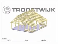 Chalet fijnspar 9x10 (90 m²) - afbeelding 20 van  26