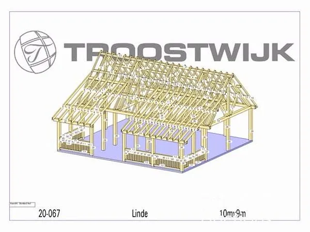 Chalet fijnspar 9x10 (90 m²) - afbeelding 21 van  26