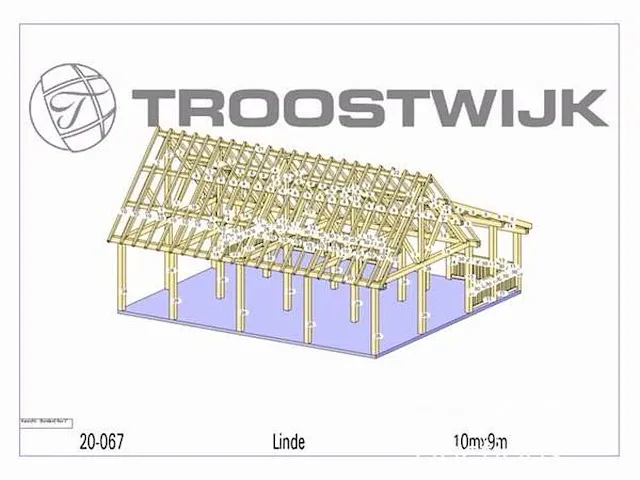 Chalet fijnspar 9x10 (90 m²) - afbeelding 22 van  26