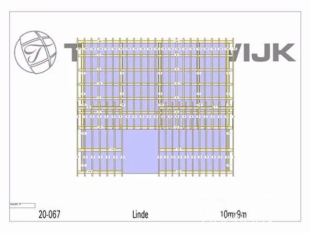 Chalet fijnspar 9x10 (90 m²) - afbeelding 26 van  26