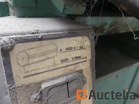 Chambon 168rd schaaf/schaafmachine combinatie - afbeelding 8 van  11