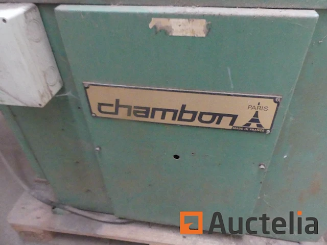 Chambon 168rd schaaf/schaafmachine combinatie - afbeelding 10 van  11
